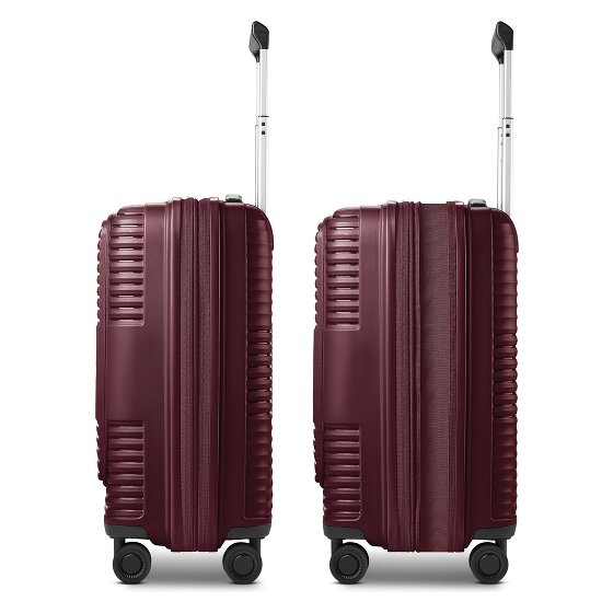 Redolz Essentials 17 2.0 4 roues Valise cabine 55 cm Compartiment ordinateur avec soufflet d'extension