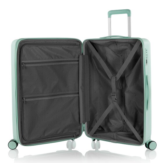 Heys Pastel 4 roulettes Set de valises 3 pièces avec soufflet d'extension