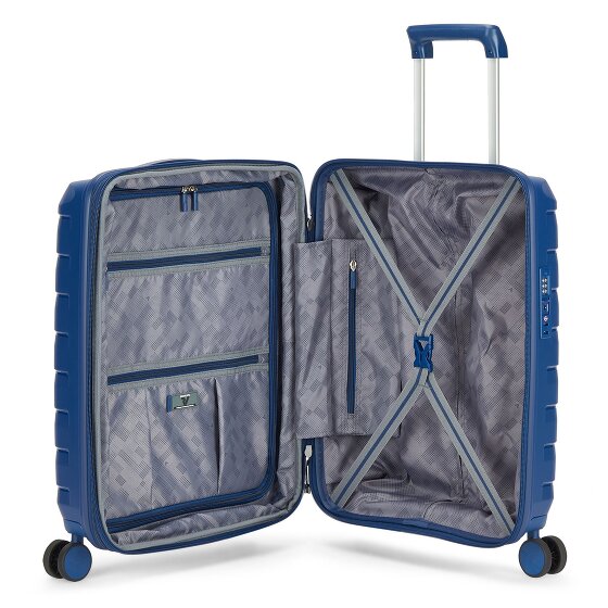 Roncato Skyline 2.0 4 roues Valise de cabine 55 cm avec soufflet d'extension