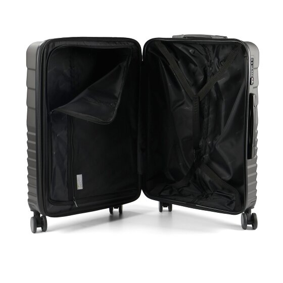 Cocoono Larnaka 4 roulettes Set de valises 3 pièces avec soufflet d'extension