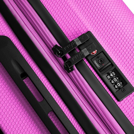 Franky Munich 4.0 Set de valises à 4 roulettes 3 pièces avec soufflet extensible