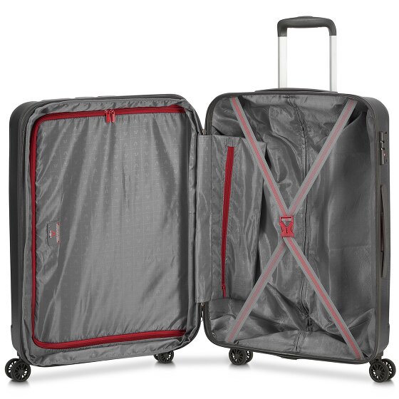 Roncato Kinetic 2.0 4 roulettes Trolley M 66 cm avec soufflet d'extension