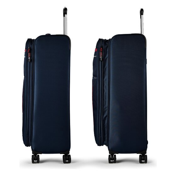 Benzi 5825 4 roues Valise cabine L 78 cm avec soufflet d'extension