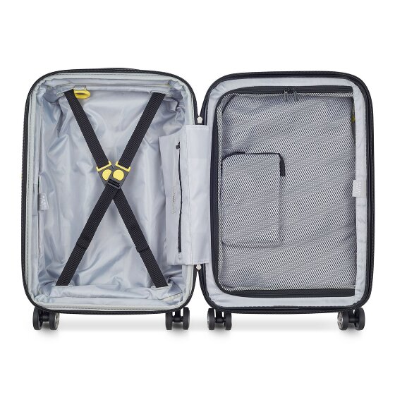 Delsey Paris Shadow 5.0 trolley cabine 4 roulettes 55 cm compartiment ordinateur portable avec soufflet d'extension