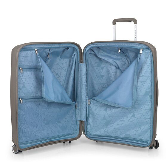 Gabol Queens 4 roulettes Set de valises 2 pièces avec soufflet d'extension