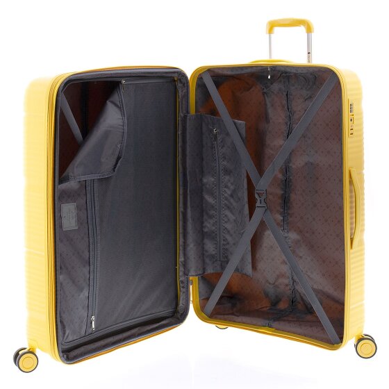 Gladiator 0800 4 roulettes Trolley 76 cm avec soufflet d'extension