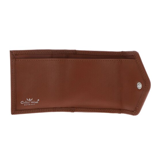 Golden Head Polo Porte-monnaie Cuir véritable 8 cm