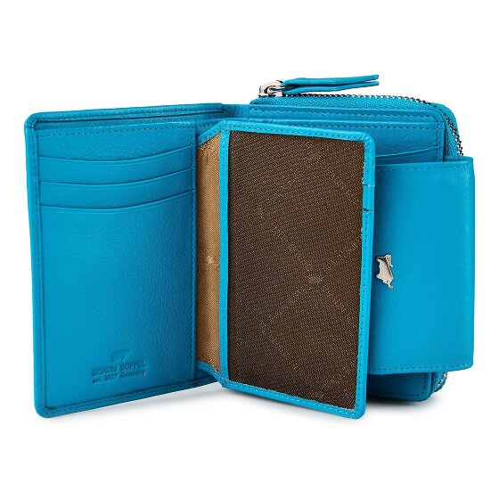 Braun Büffel Joy Porte-monnaie Protection RFID Cuir véritable 12 cm