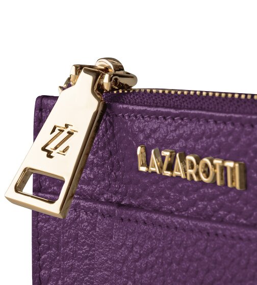 Lazarotti Bologna Leather Étui à clés en cuir 11,5 cm avec poche Air Tag