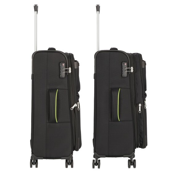 d&n Travel Line 6704 4 roues Set de valises 3 pièces