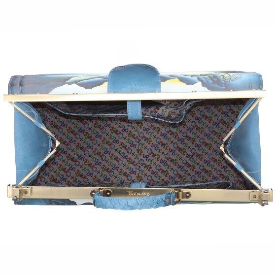 Greenland Nature Art+Craft Mallette de médecin Cuir véritable 48 cm
