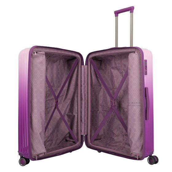 Travelite Lascana Edition 4 roulettes Trolley L 76 cm
