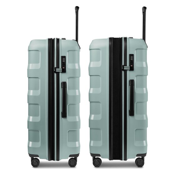Redolz Pro PP 4 roues Valise cabine 77 cm '"avec soufflet d''extension"'