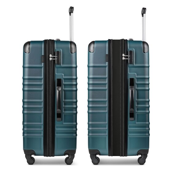 Wenger Amplar Evo 4 roues Set de valises 3 pièces avec soufflet d'extension