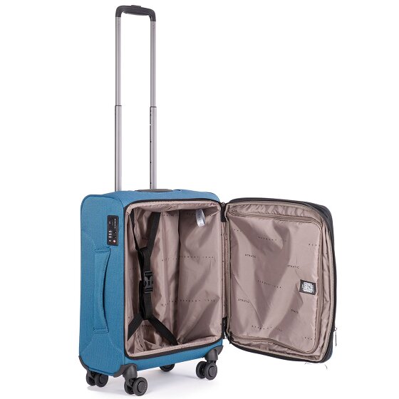 Stratic Bendigo Light + 4 roues Valise cabine 54 cm '"avec soufflet d''extension"'