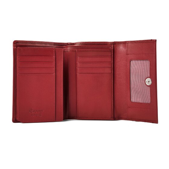 Esquire Silk Porte-monnaie Protection RFID Cuir véritable 14 cm