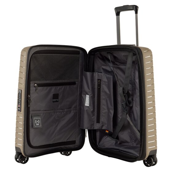 Stratic Novium 4 roues Valise cabine S 55 cm '"avec soufflet d''extension"'