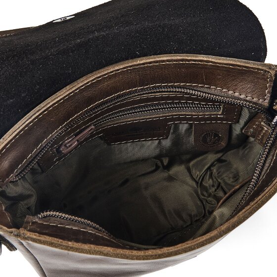 Greenburry Newport Sac à bandoulière Cuir véritable 20 cm