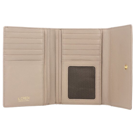 L.Credi Porte-monnaie Evelyn RFID cuir 14,5 cm