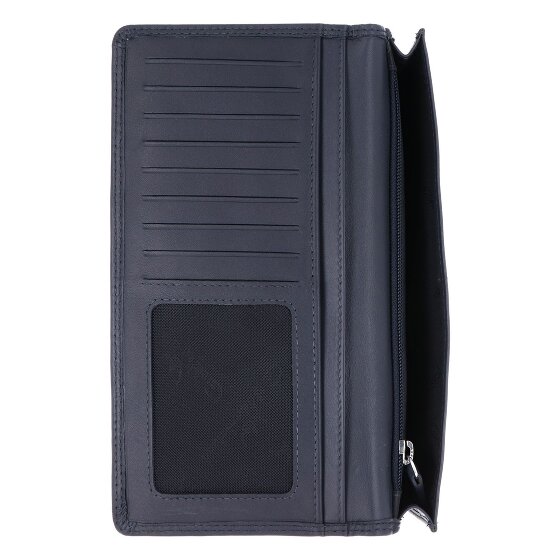Golden Head Polo Porte-monnaie Protection RFID Cuir véritable 19 cm