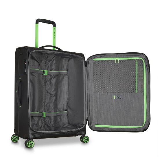 Roncato Norway 4 roulettes Trolley 64 cm avec soufflet d'extension