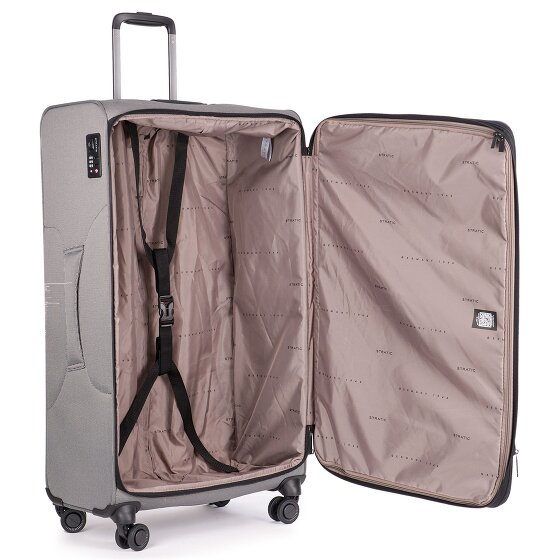 Stratic Bendigo Light + 4 roues Valise cabine 84 cm '"avec soufflet d''extension"'