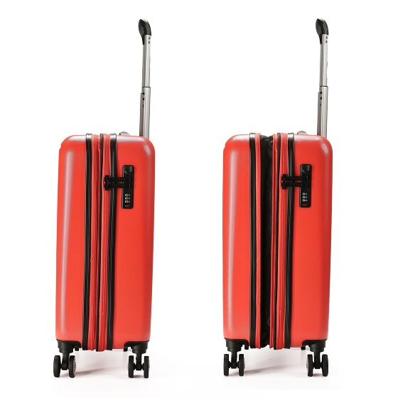 Gabol Future Plus 4 roulettes Trolley de cabine 55 cm avec soufflet d'extension