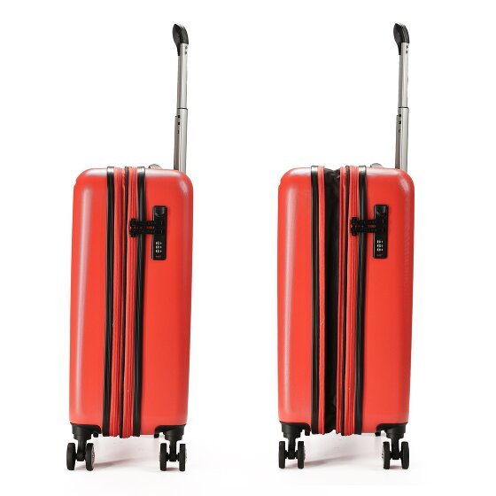 Gabol Future Plus 4 roulettes Trolley de cabine 55 cm avec soufflet d'extension