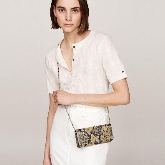 Tommy Hilfiger Luxe Leather Portefeuille d'embrayage Cuir 19.5 cm