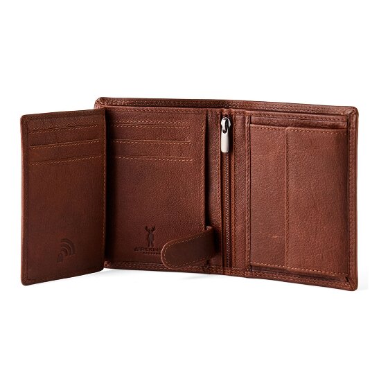 Jack Kinsky Porto 100 Porte-monnaie Protection RFID Cuir 10 cm