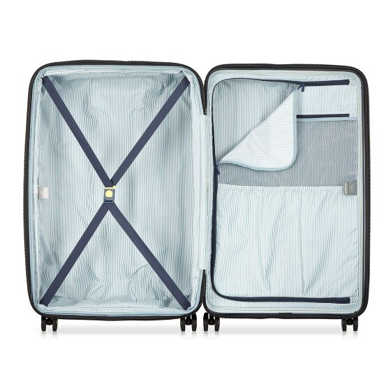 Delsey Paris Longitude 4 roulettes Trolley 81 cm avec soufflet d'extension