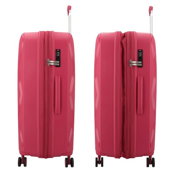 Gabol Infinity 4 roulettes Trolley L 75 cm avec soufflet d'extension