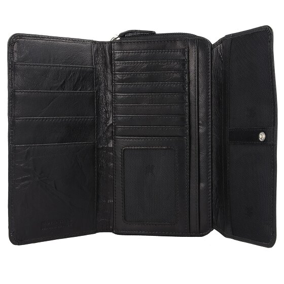 mano Donna Aurona Porte-monnaie RFID en cuir 18 cm