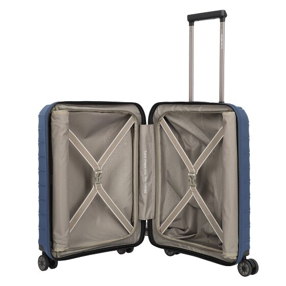 Travelite Mooby 4 roulettes Trolley de cabine 55 cm Compartiment pour ordinateur portable