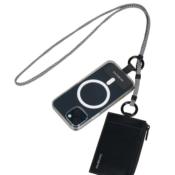 Samsonite Prismix Étui pour cartes de crédit Protection RFID Cuir véritable 6.5 cm
