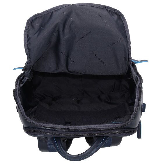 Piquadro Blue Square Revamp sac à dos RFID cuir 42 cm compartiment pour ordinateur portable