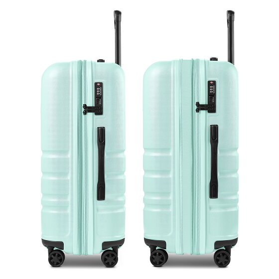 Redolz Pro ABS Medium+ 4 roues Valise cabine 65 cm avec soufflet d'extension