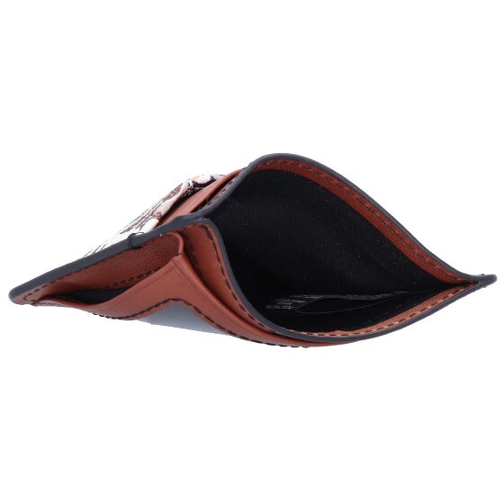 Fossil Étui en cuir pour cartes de crédit Bronson 10 cm