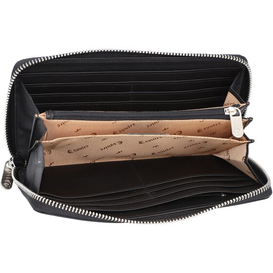 Esquire Porte-monnaie Helena RFID cuir 19 cm