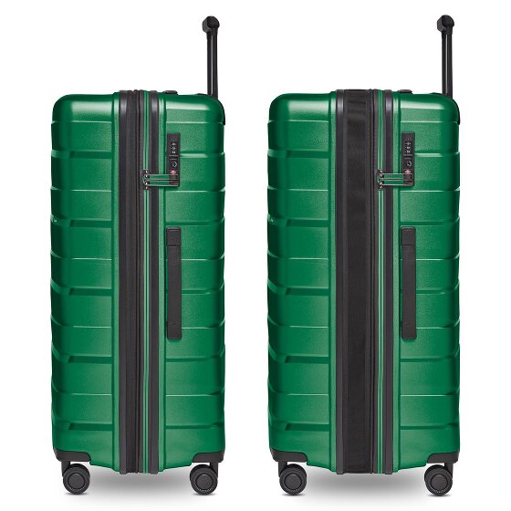 Bergpfeil Travel 4-roll Trolley L 75 cm avec soufflet d'extension