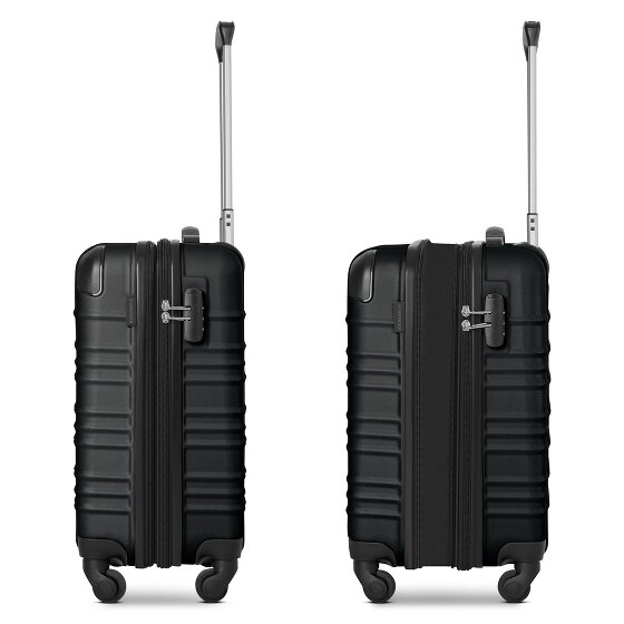 Wenger Amplar Evo 4 roulettes Trolley de cabine S 53 cm avec soufflet d'extension