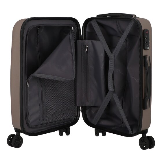 bugatti Lima 2.0 4 roues trolley cabine 55 cm avec double roulettes