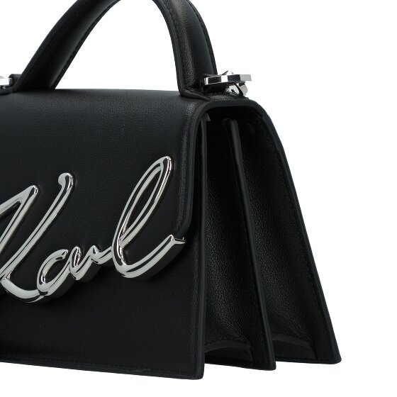 Karl Lagerfeld Signature 2.0 Sac à main Cuir véritable 21.5 cm