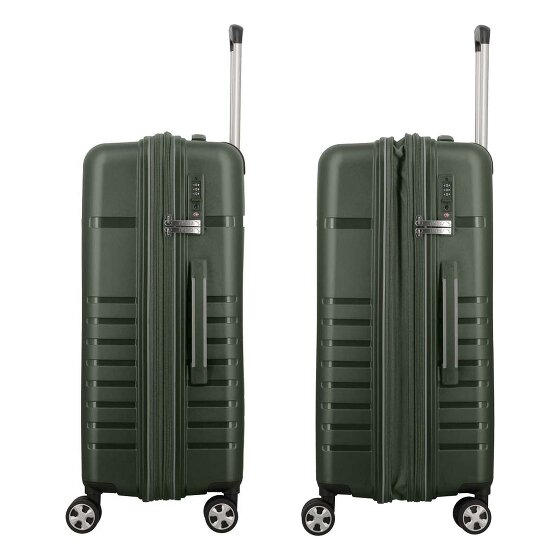 Jump Aven 4 roues Valise cabine M 65 cm '"avec soufflet d''extension"'
