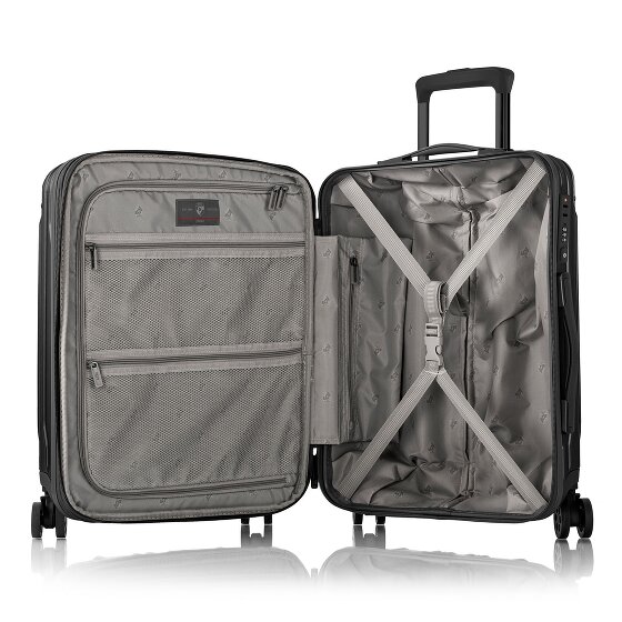 Heys Xtrak 4 roulettes Trolley de cabine S 55 cm avec soufflet d'extension