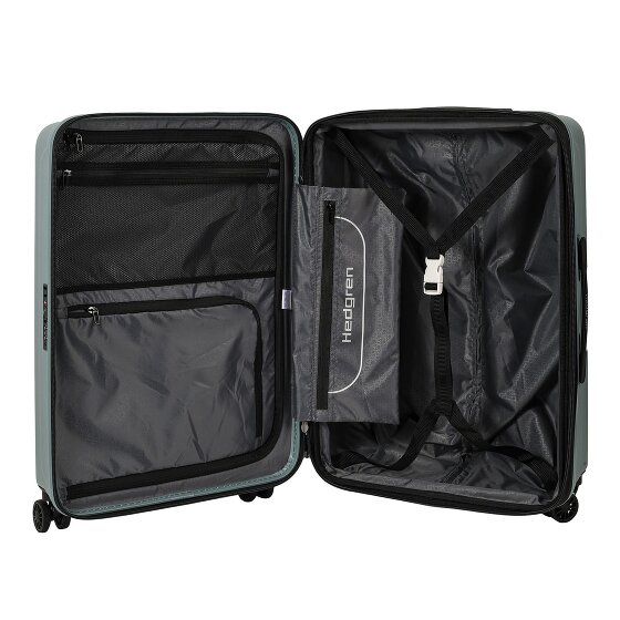 Hedgren Comby Grip M Exp 4 roulettes Trolley M 65 cm avec soufflet d'extension