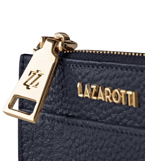Lazarotti Bologna Leather Porte-clés en cuir 11,5 cm avec poche Air Tag