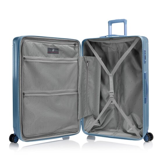 Heys Alumix 4 roulettes Trolley L 76 cm avec soufflet d'extension