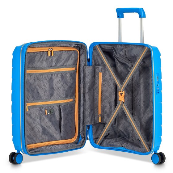 Roncato Skyline 2.0 4 roulettes Trolley de cabine 55 cm avec soufflet d'extension