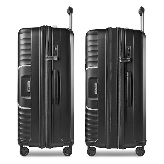 Redolz Essentials 01 4 roues Valise cabine L 77 cm avec soufflet d'extension